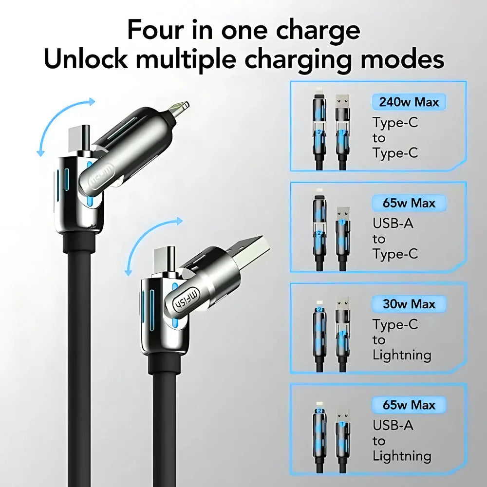 4-in-1 Multi USB Charging Cable