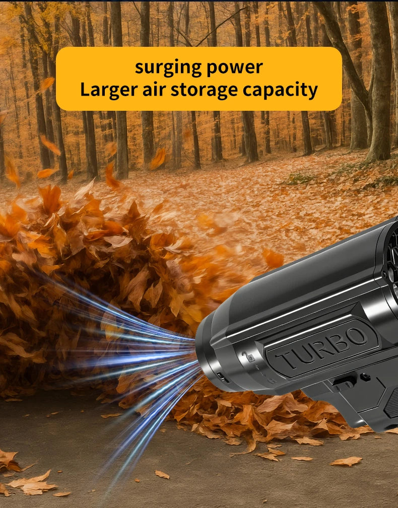 40MM Brushless Powerful Blower Wind Speed 500g Air Duster Turbo FanAirVacuum Cleaner for Car/Keyboard/PC/Home Multi-functiona